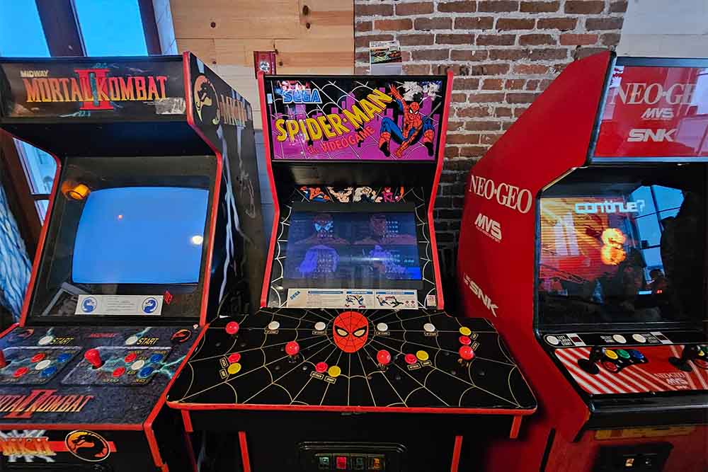 Axecade Axe Throwing and Arcade for All Ages with Food and Drink